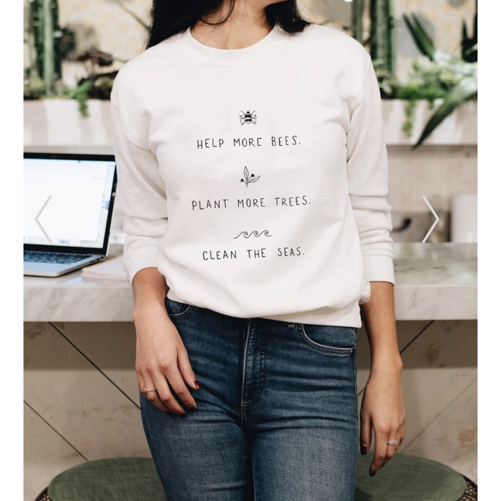 Help More Bees Sweatshirt - Picture 3 of 4